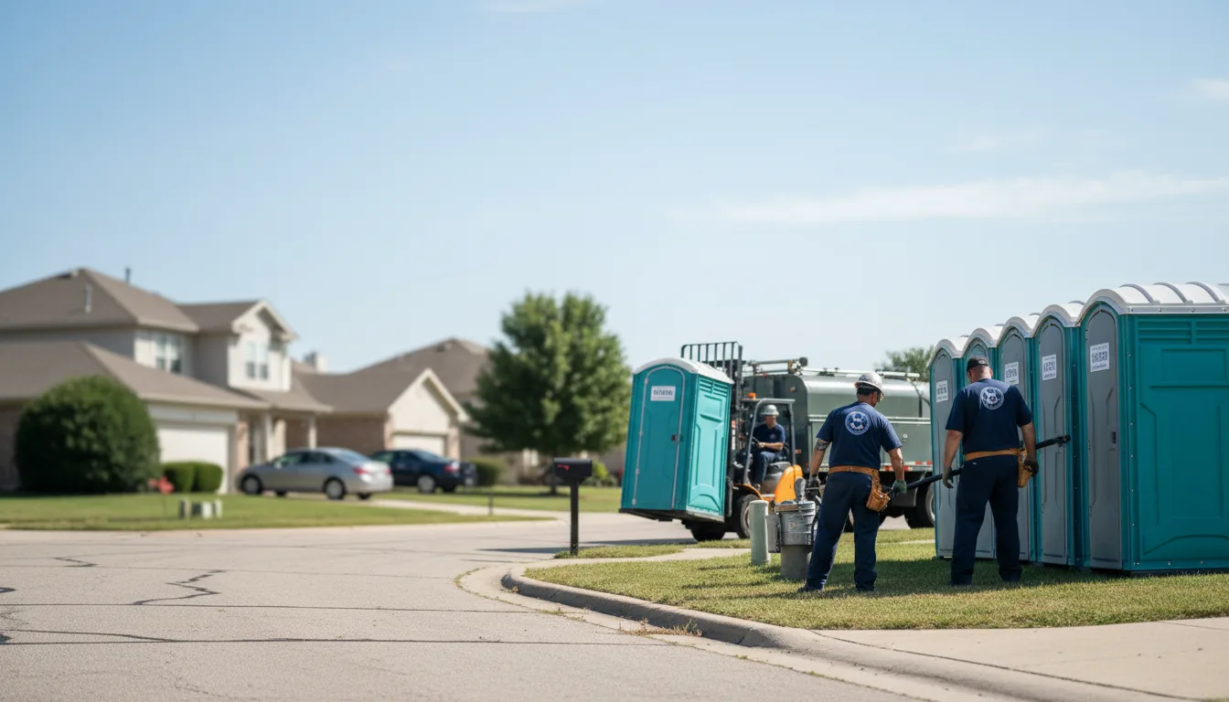Porta Potty Rental in Broken Bow, OK near me